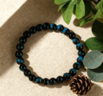 Blue Tiger's Eye Energy Bracelet - Image 3
